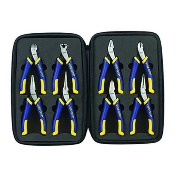 Irwin Precision Plier Set,Ergonomic,8 Pcs 2078714