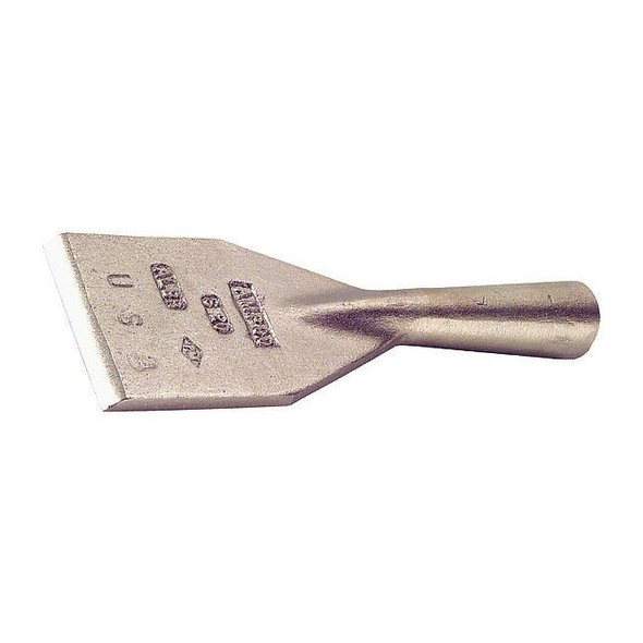 Ampco Safety Tools Scraper,Bevel,Nickel Aluminum Bronze,3"W S-30