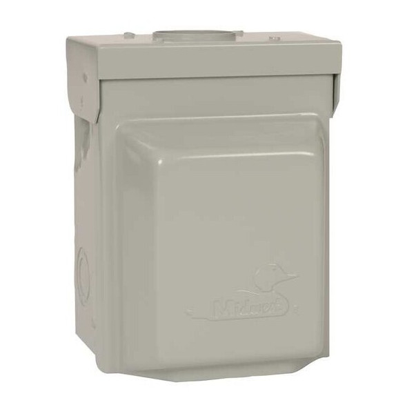 Ge 7 1/8 in H x 5 3/4 in W x 5 3/16 in D Unmetered Surface Power Outlet U011010