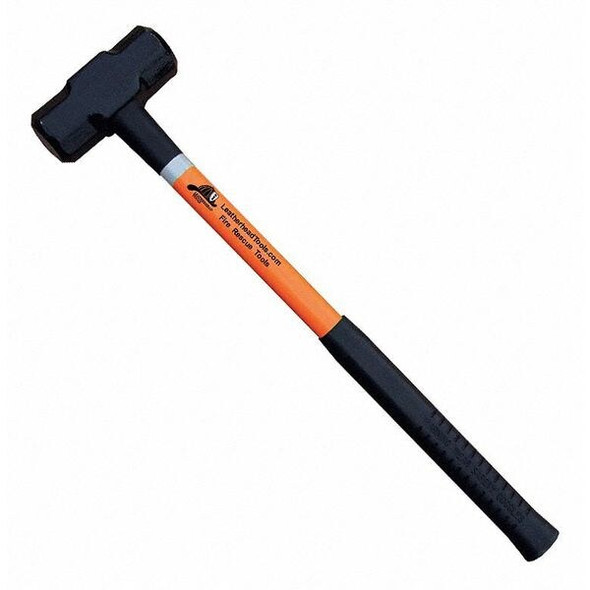 Sledge Hammer, 36" Orange Fiberglass Handle, 8 lb. Head