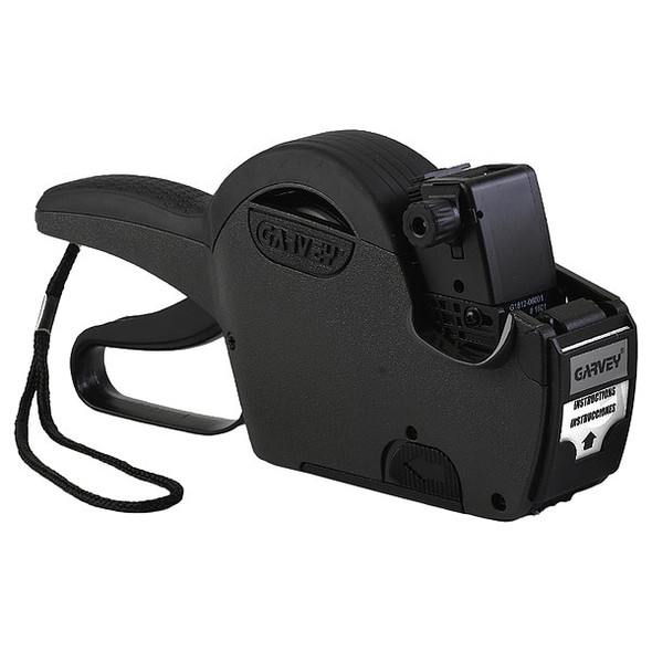 Garvey Pricing Labeler,1-Line,6 Char,Blk 90975