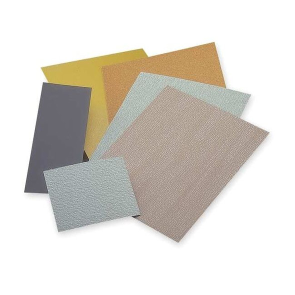 Norton Abrasives Sanding Sheet,9x3-5/8 In,100 G,AlO,PK6 07660748310