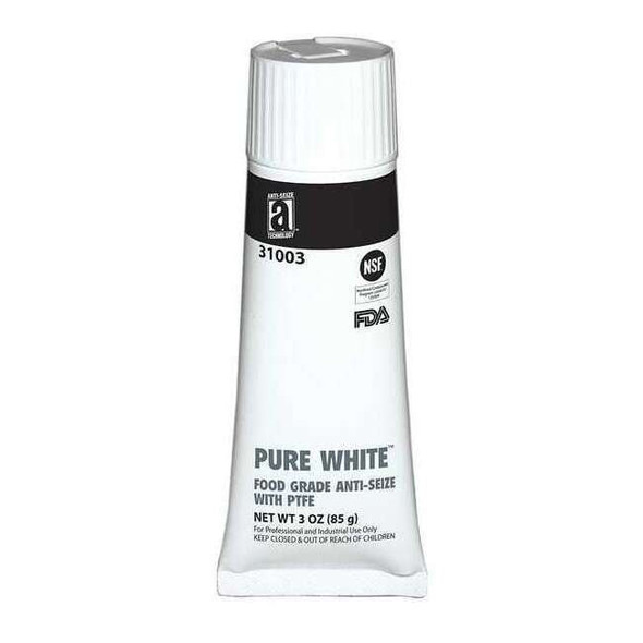 Anti-Seize Technology Anti Seize,Food Grade,3 oz,Tube 31003