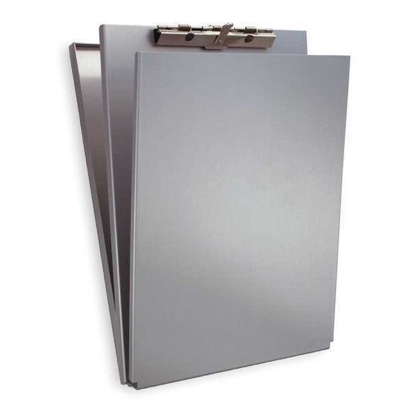 Manufacturer Varies 8-1/2" x 11" Portable Storage Clipboard 1/2", Silver 10017