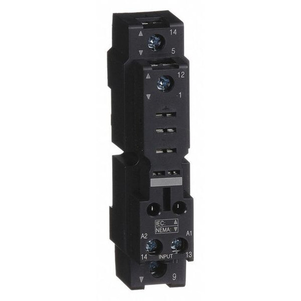 Schneider Electric Relay Socket, Square, 5 Pins, 16 A RPZF1
