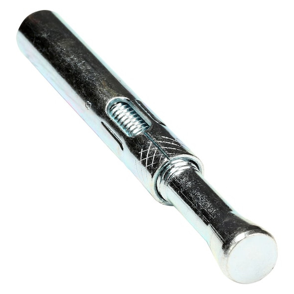 Red Head Dynabolt Sleeve Anchor, 5/8" Dia., 4-1/4" L, Carbon Steel Zinc Plated, 10 PK HN-5842