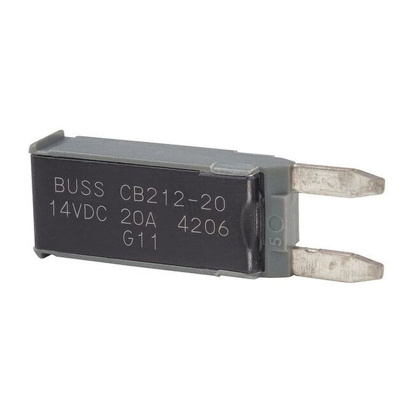Eaton Bussmann Automotive Circuit Breaker, CB212 Series, 20 A CB212-20