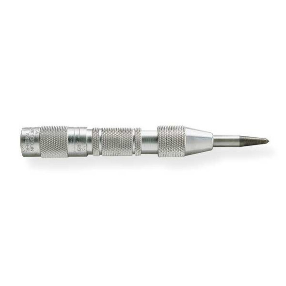 Automatic Center Punch, Length 5 in, Length 5 in, Replaceable Point