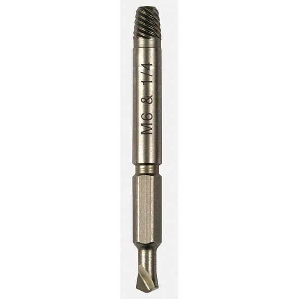 Alden Drill/Extractor Tool,No 2 Size,No 8 Cap 1647P