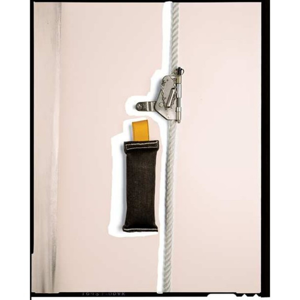 Rope Grab, Stainless Steel, 310 lb., Blue, For Rope Size: 5-8 in  5000335