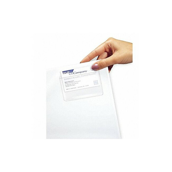 C-Line Products Business Card Holder,Clear,2 7/16"H,PK10 70257 C-Line Products Business Card Holder,Clear,2 7/16"H,PK10 70257