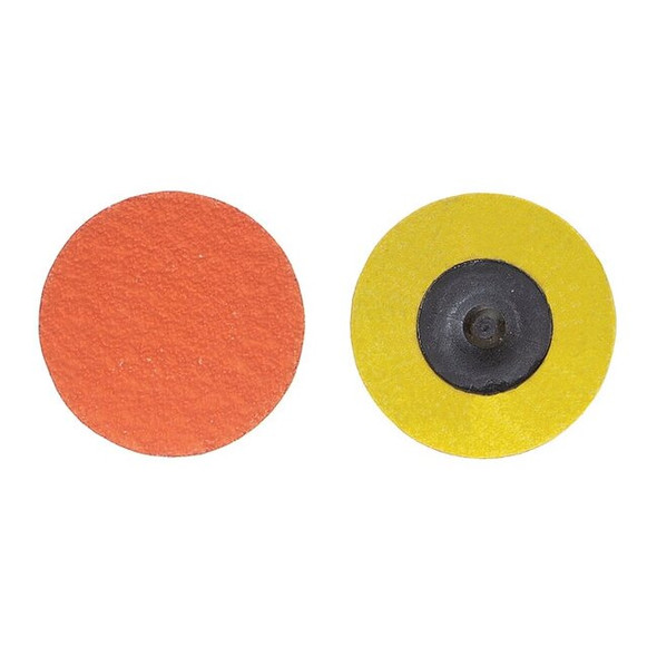 Norton Abrasives Quick Change Disc, CerAlO, 3in, 60G, TR, PK25 66261162332