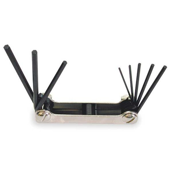 Eklind 8 Piece SAE Fold-Up Hex Key Set, 20811 20811