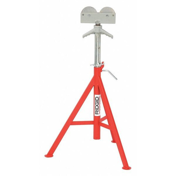 Ridgid Roller Head Pipe Stand,1/8 to 12 In. 56672
