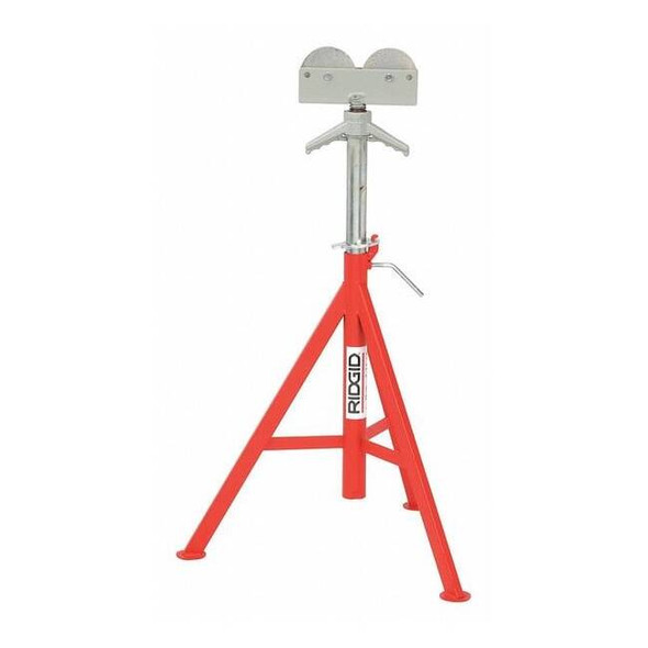 Ridgid Roller Head Pipe Stand,1/8 to 12 In. 56672