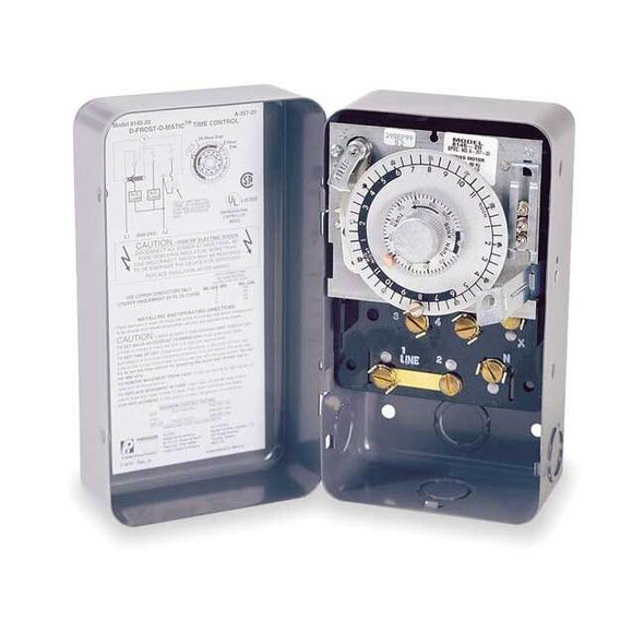 Paragon Timer,Defrost,120V,1 NO,2NC Switches 8141-00