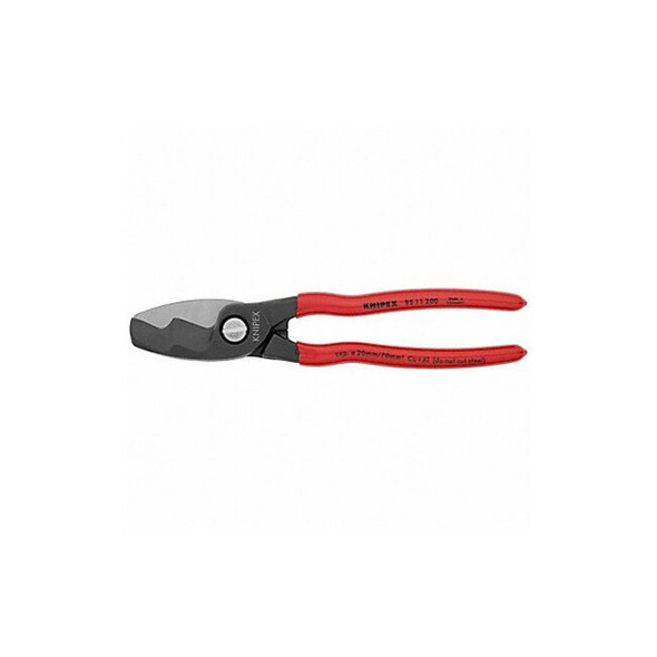Knipex 8" Cable Shear, Shear Cut 95 11 200 SBA