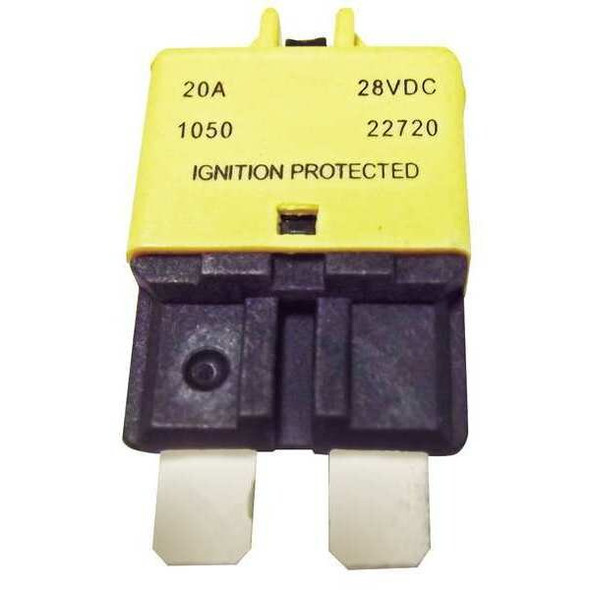Eaton Bussmann Automotive Circuit Breaker,CB227,20A,28V CB227-20 Eaton Bussmann Automotive Circuit Breaker,CB227,20A,28V CB227-20