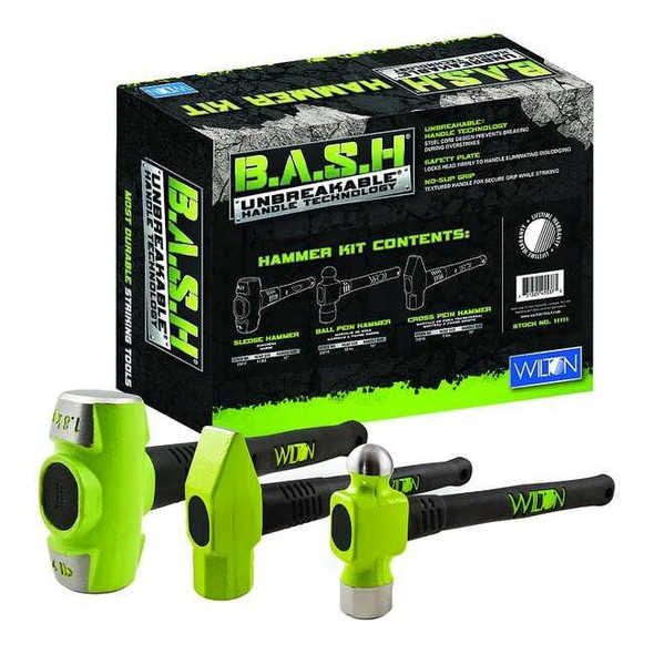 Wilton Hammer Kit,Black Handle,Nonslip Grip 11111