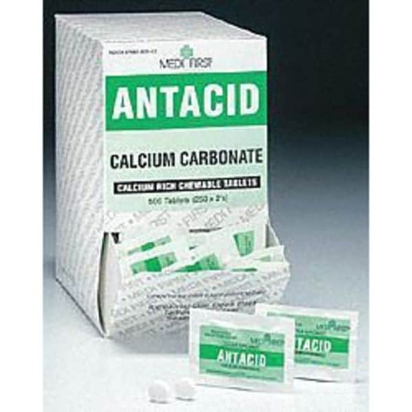 Medi-First Antacids/Indigestion,Mint,PK100 80233