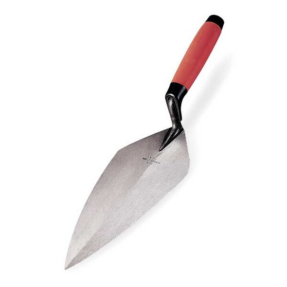 Marshalltown London Trowel,11inL,4 7/8inW,CarbonSteel 3311FG