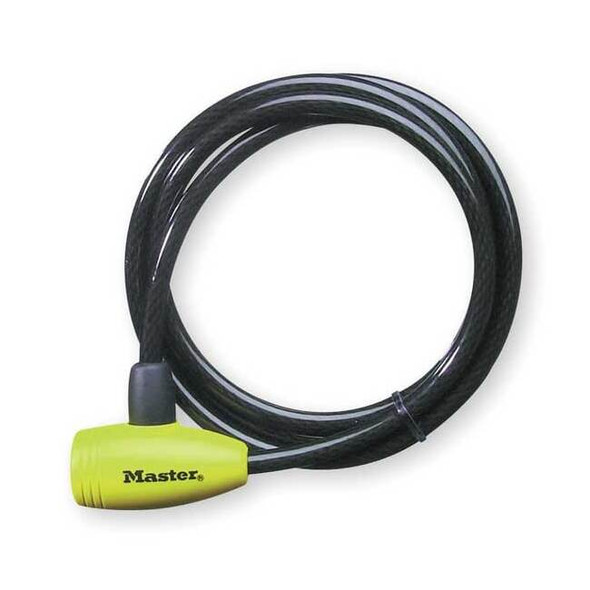 Master Lock Cable Lock, Braided Steel, 6 ft 8154DPF