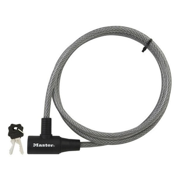 Master Lock Cable Lock,72 in,Steel,Black 8154DPF Master Lock Cable Lock,72 in,Steel,Black 8154DPF