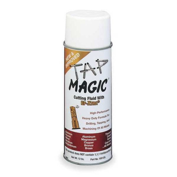Tap Magic Cutting Oil, 12 oz, Aerosol, EP-Xtra, Yellow 10012EL