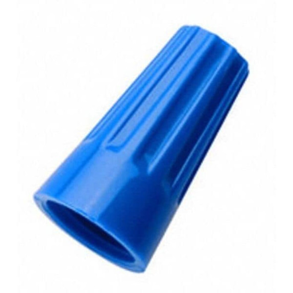 Twist On Wire Connector, 22 AWG to 14 AWG, 300 V, Standard Style, Blue, 100 PK  30-072