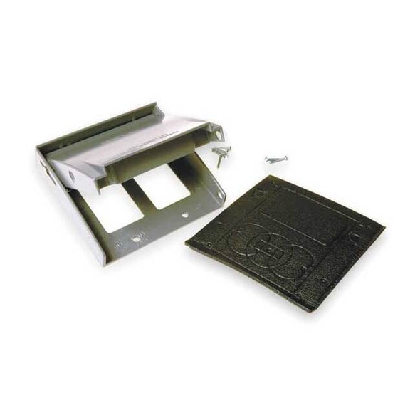 Weatherproof Cover, Double Gang Box Type, 2 Gang, Flip/Snap Cover Type