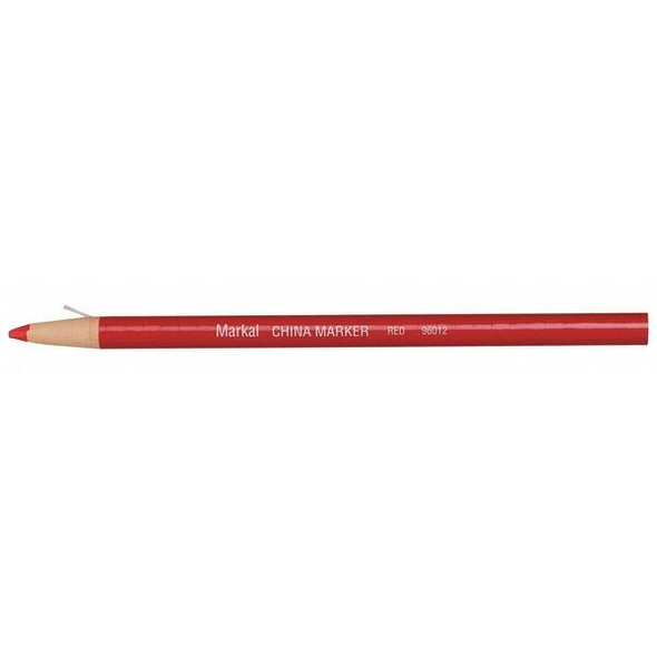 Markal China Marker, Medium Tip, Red Color Family 96012