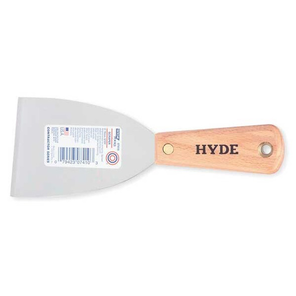 Hyde Scraper,Stiff,3",Carbon Steel 07410