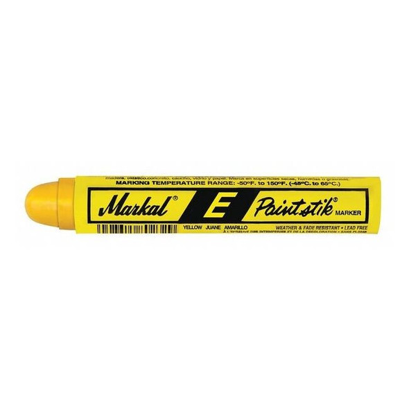 Markal Paint Crayon, Large Tip, Yellow Color Family 88621
