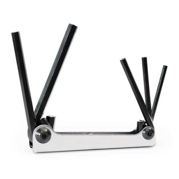 Eklind 5 Piece SAE Fold-Up Hex Key Set, 20511 20511