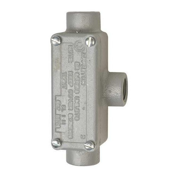 Appleton Electric Conduit Outlet Body w/Cover,Iron,T ERT75