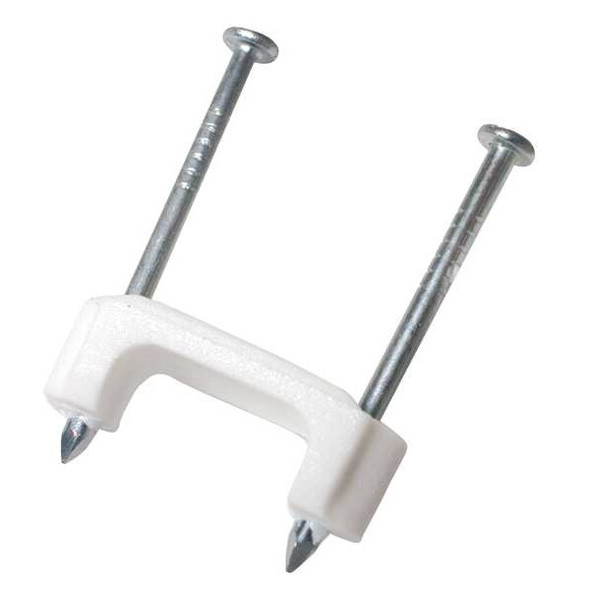 Gardner Bender Cable Staples, Plastic, Steel, 50 PK PS-50