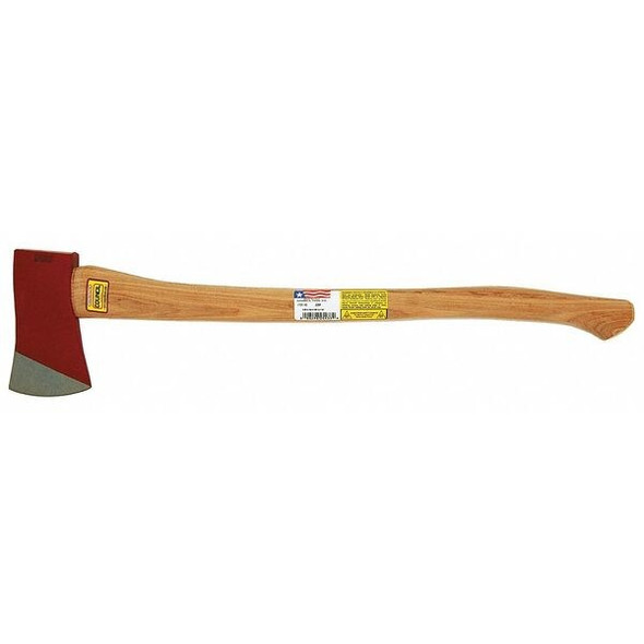 3.5 lb Dayton Single Bit Axe,4-3/4 In Edge, 36 In L Hickory Handle