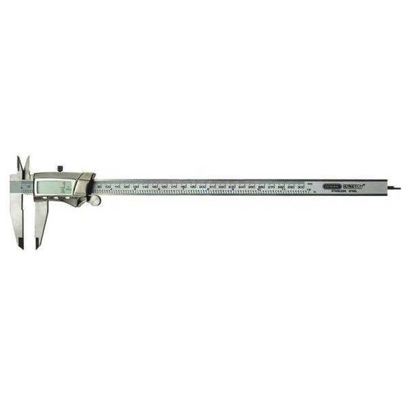 General Tools Fractional Digital Caliper,0 to 12 In 14712