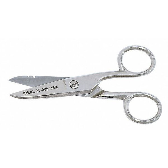 Ideal Electricians Scissors,5-1/4 In. L 35-088