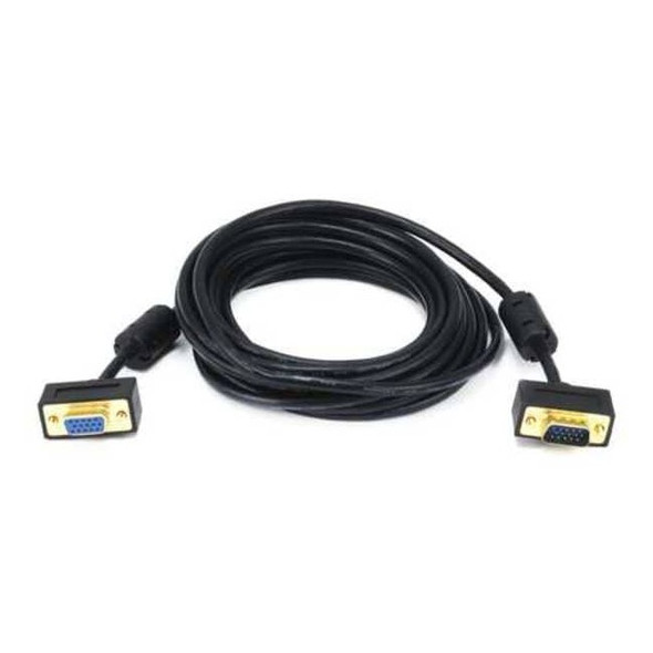 Monoprice A/V Cable, Ultra Slim SVGA M/F,15Ft 6372