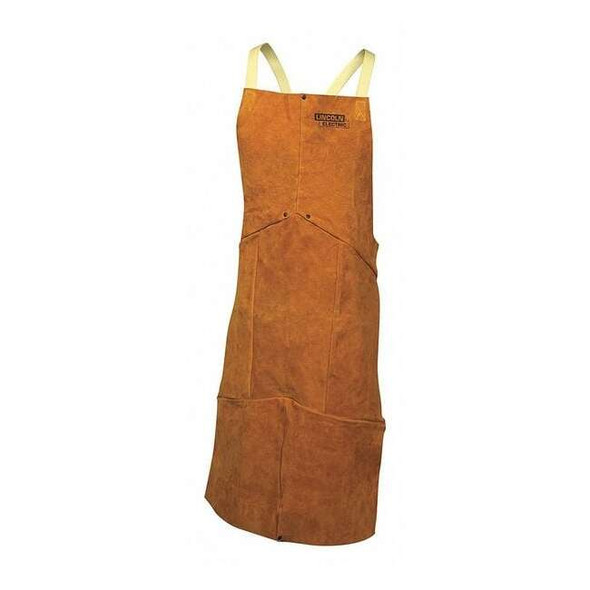 Lincoln Electric Welding Waist Apron, Leather, 45 in Length, Black KH804