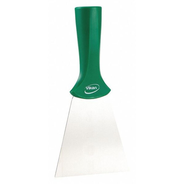 Vikan Scraper,SS,Blade 4" W,Blade 3-3/4" L 40112 Vikan Scraper,SS,Blade 4" W,Blade 3-3/4" L 40112