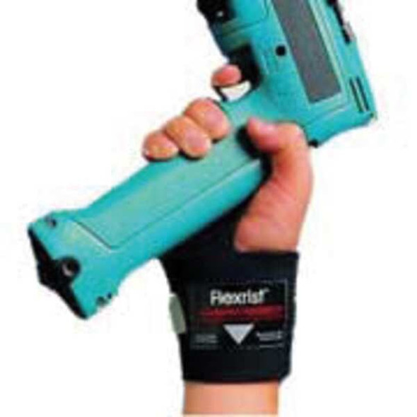 Wrist Support, neoprene, Single Strap, Ambidextrous, Black, Size XL