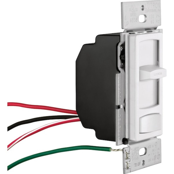 Lutron Lighting Dimmer, Slide, 1-Pole-3-Way CTCL-153P-AL