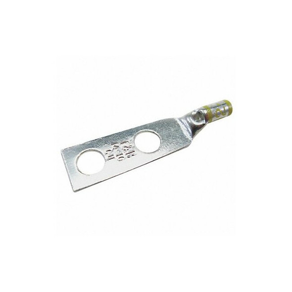 Abb TwoHoleLugCmprsnConn,STD,Yellow 54201