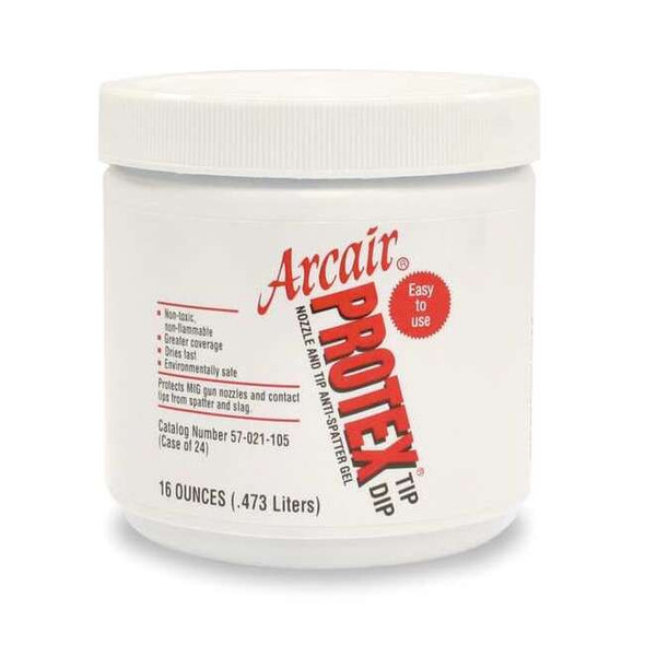 Arcair Antispatter, 16 oz, Jar, Protex Tip Dip 57021105