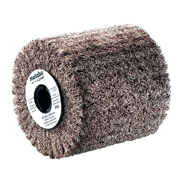 Metabo Interleaved Flap Wheel,4-1/8 In,80Grit 623487000