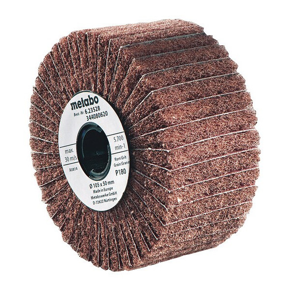 Metabo Interleaved Flap Wheel,4-1/8 In,60Grit 623483000