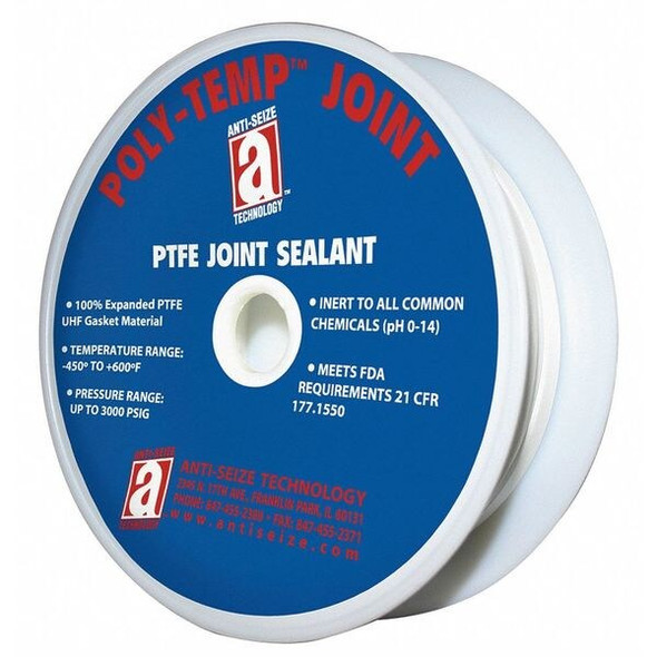 Anti-Seize Technology Joint Sealant Ribbon,1/2 In. W,150 Ft. L 28314