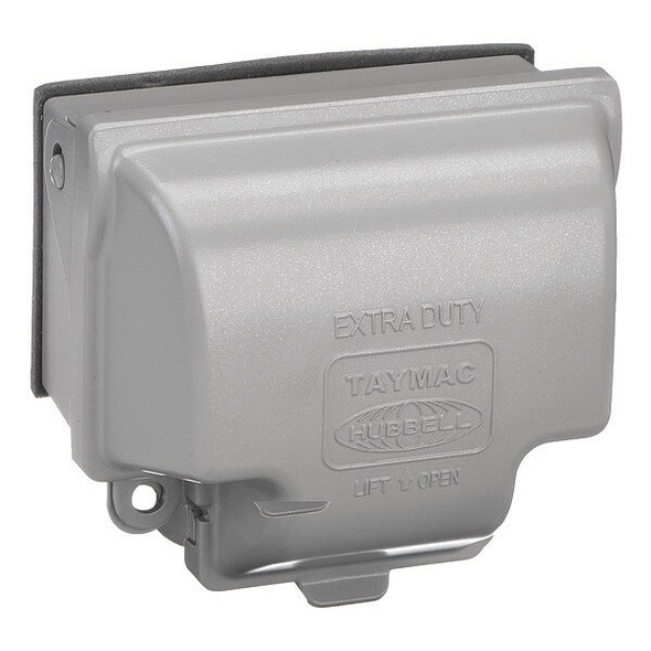 Taymac 1 -Gang Horizontal Weatherproof Cover, ,Aluminum MX3300